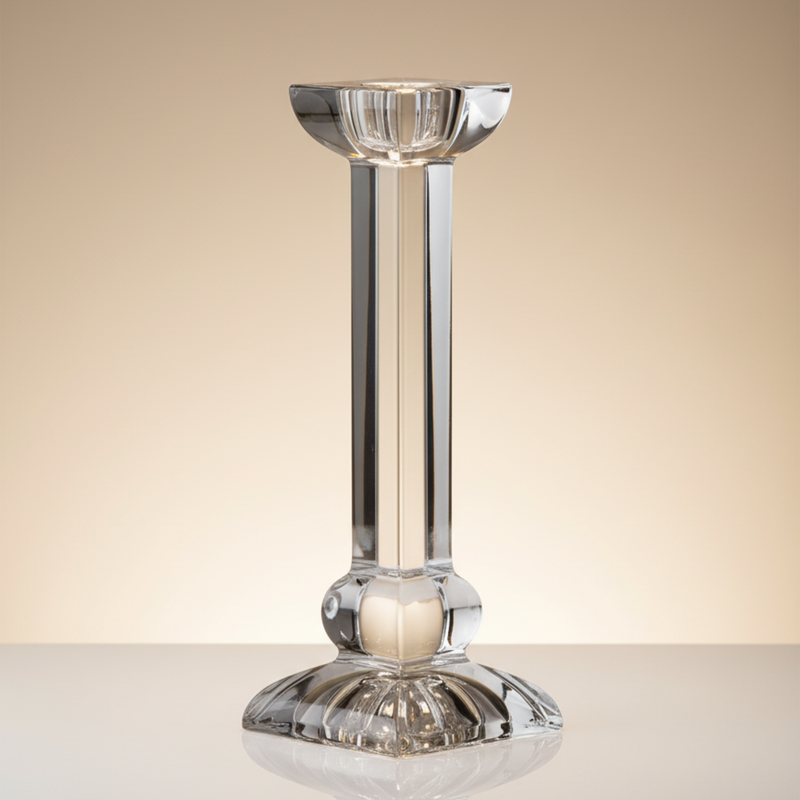 Bougeoir Chandelier Stick Ravena 20 cm – Cristal de Bohême