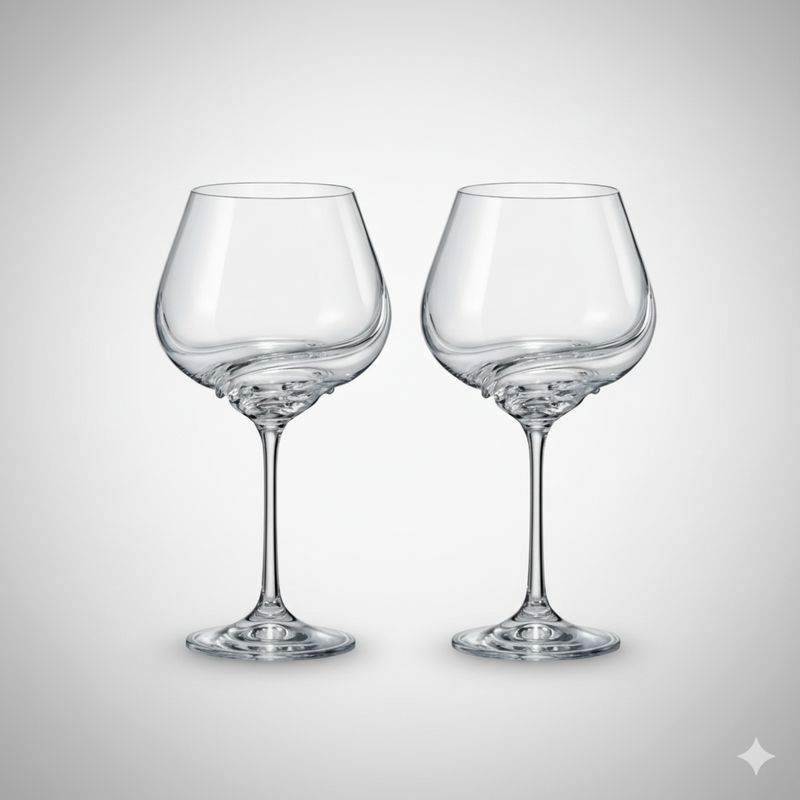VERRE TURBULENCE 2X570ML -CRISTAL DE BOHEME