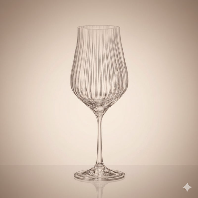 VERRE TULIPA 6X550ML -CRISTAL DE BOHEME