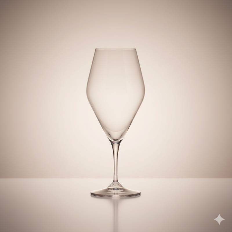Lot de 6 Verres à Pied Gavia 510 ml – Cristal de Bohême