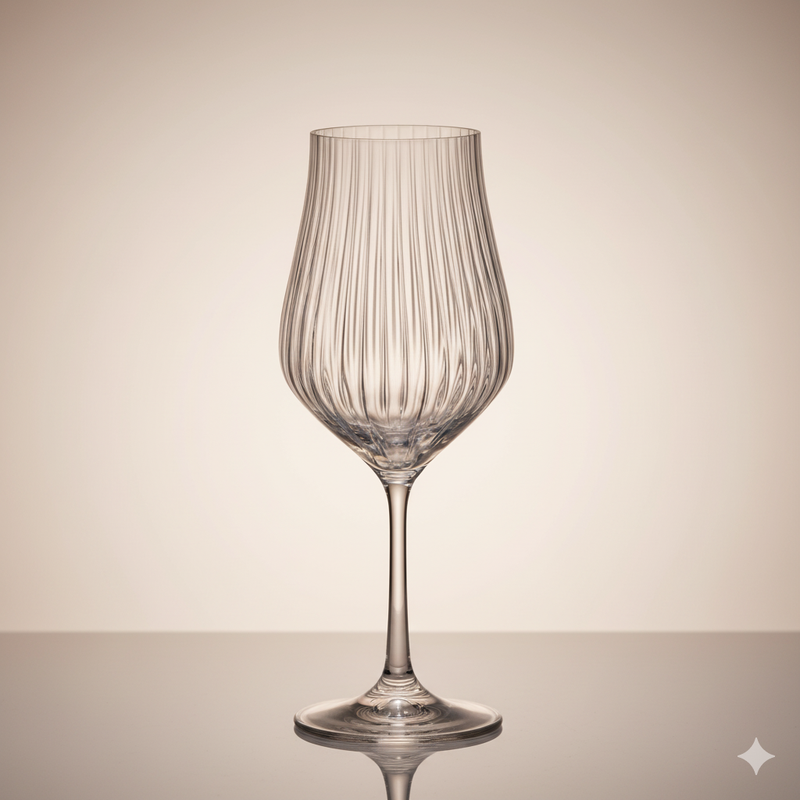 VERRE TULIPA 6X450ML -CRISTAL DE BOHEME