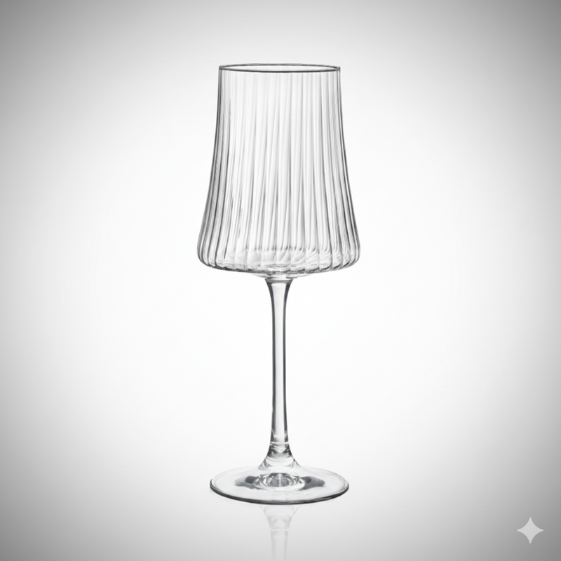 Lot de 6 Verres à Vin Xtra Optic 460 ml – Crystalex Cristal de Bohême