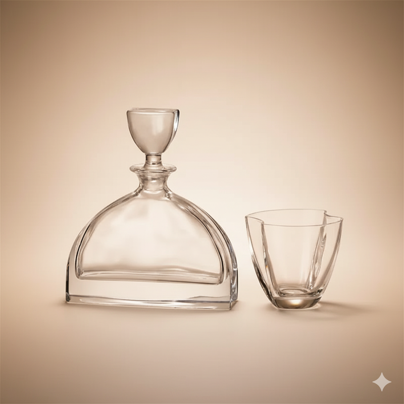 SERVICE 7 PIECES -DECANTER NEMO 700ML AVEC 6X320ML