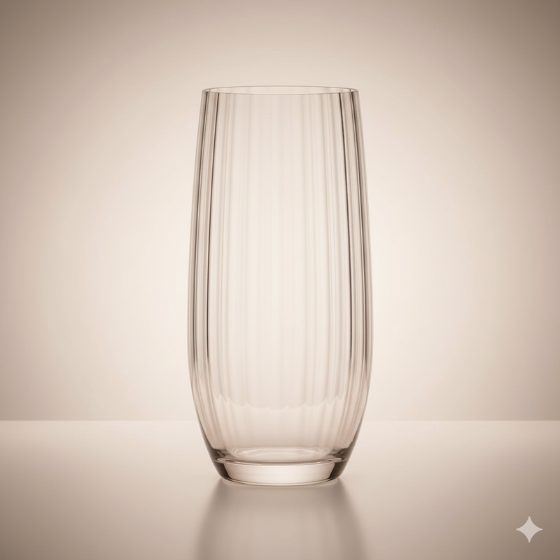 Lot de 6 Verres Cascade Waterfall 350 ml – Cristal de Bohême