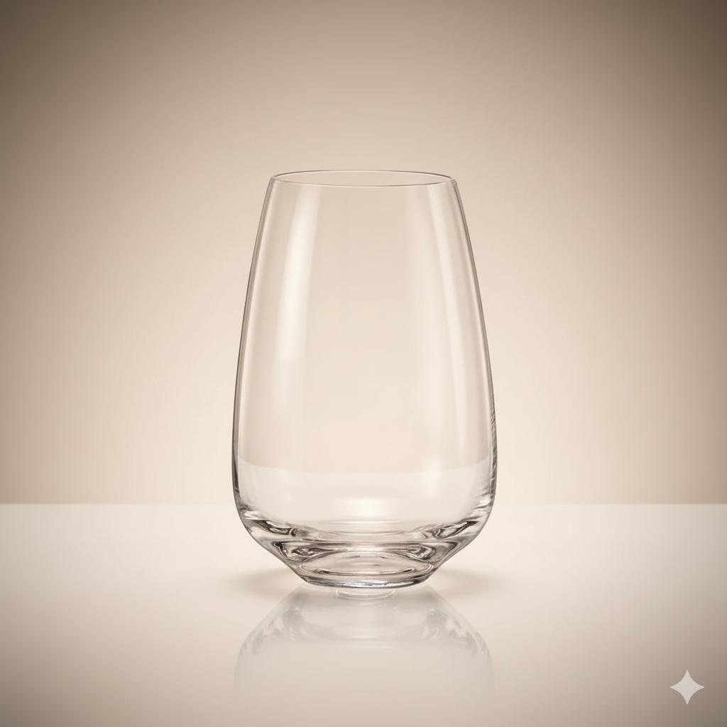 Lot de 6 Verres à Eau Giselle 450 ml – Cristal de Bohême