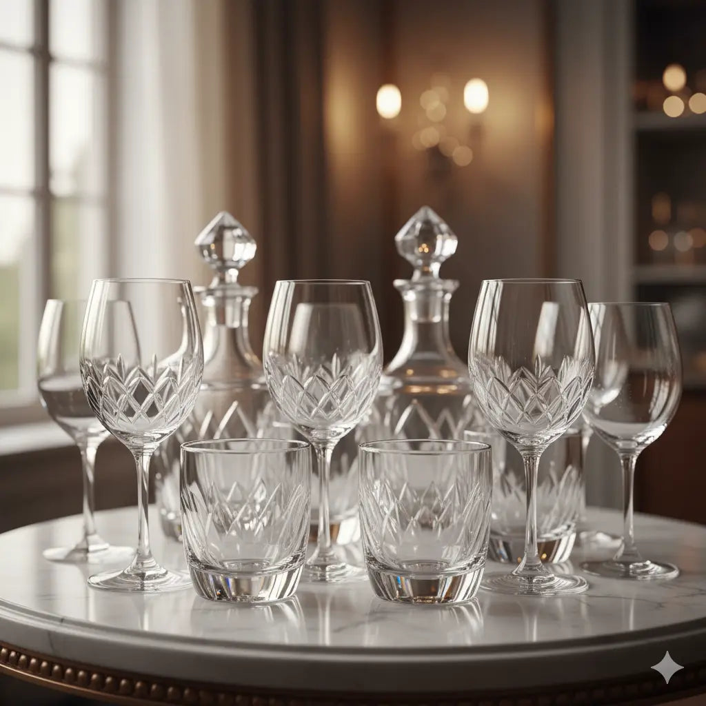 Le Secret d'un Éclat Parfait : Notre Guide d'Entretien pour le Cristal de Bohême. Cristallus