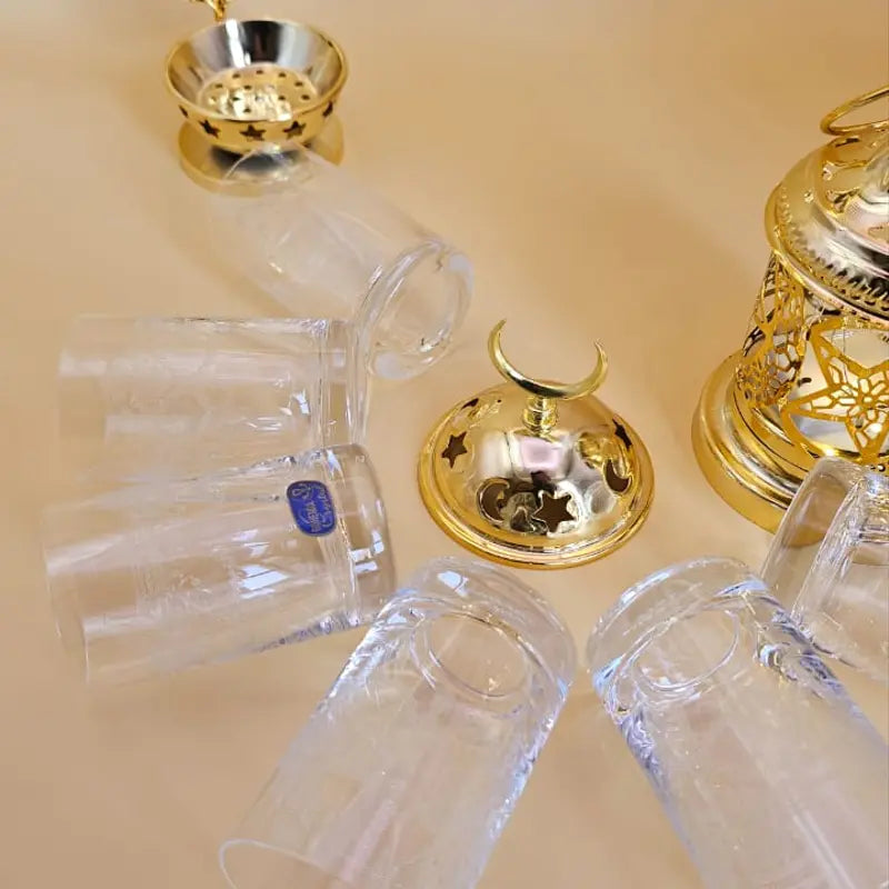 Verre a thé ANGELA 6X150 ml -Cristal de Bohême