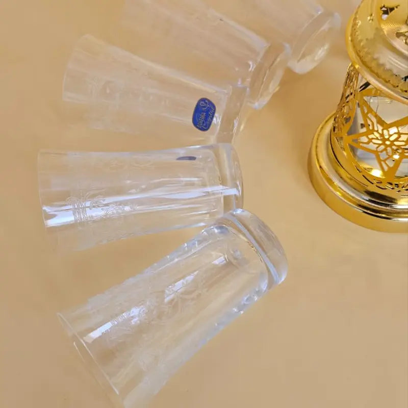 Verre a thé ZAYNA 6X125 ml -Cristal de Bohême