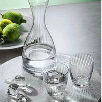 ENSEMBLE D'EAU TROIS PIECES KATE OPTIC -CRISTAL DE BOHEME