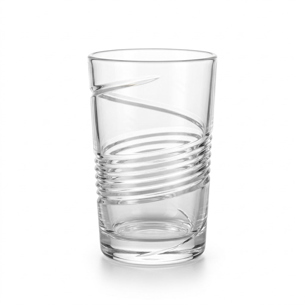 Lot de 6 Verres à Thé Saloma 150 ml en Cristal de Bohême