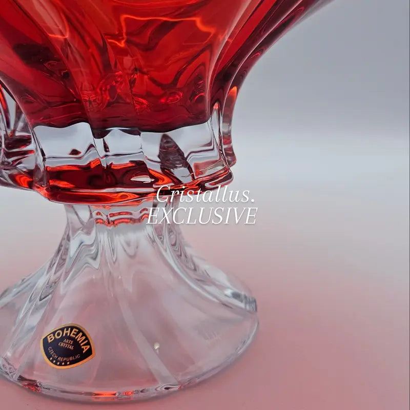 Bol sur pied OKLAHOMA collection 30,5 cm- Aurum Crystal