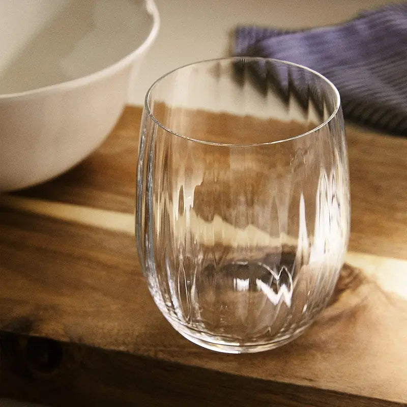 VERRE À EAU BAS CASCADE WATERFALL 6x300 ml -CRISTAL DE BOHEME