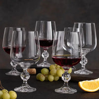 VERRE À VIN 6X190ML STERNA COLLECTION -CRISTAL DE BOHEME