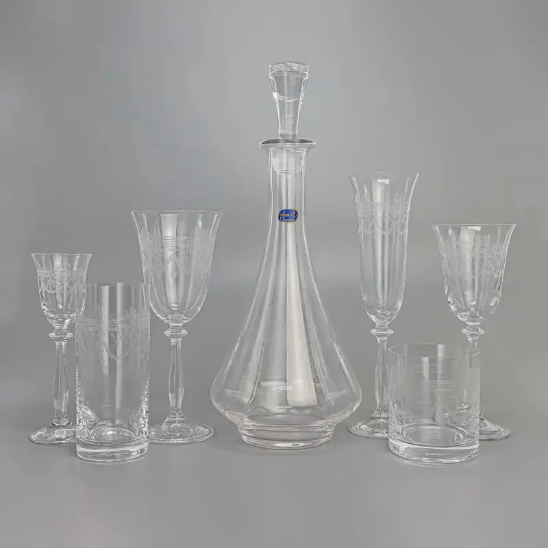SERVICE ANGLIQUE CRISTAL DE BOHEME
