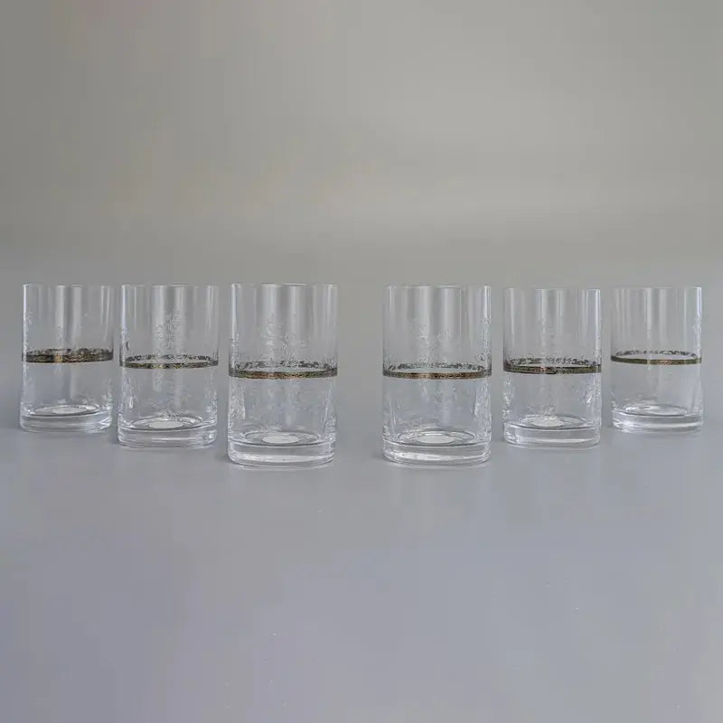 Verre a thé HABIBO 6X150 ml -Cristal de Bohême