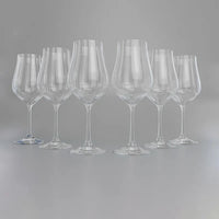 VERRE TULIPA 6X350ML - CRISTAL DE BOHEME