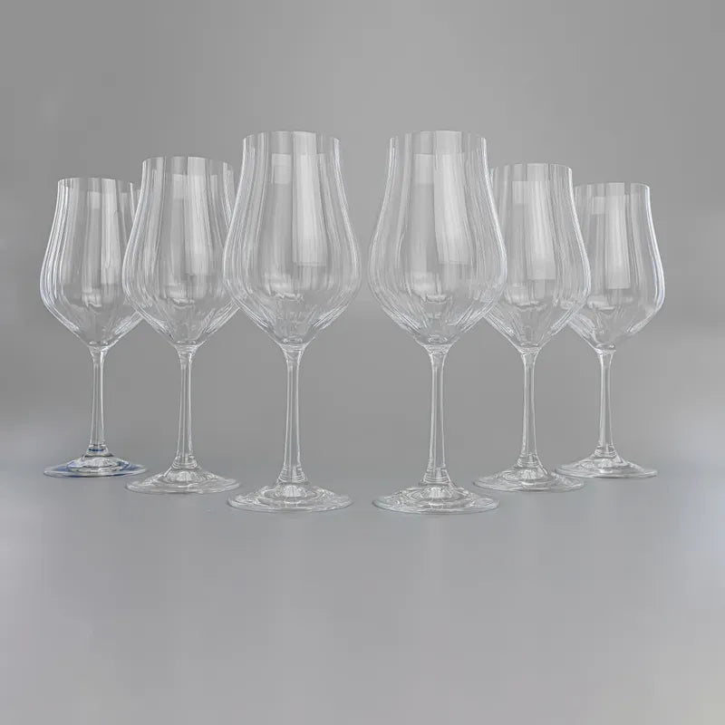 VERRE TULIPA 6X350ML - CRISTAL DE BOHEME