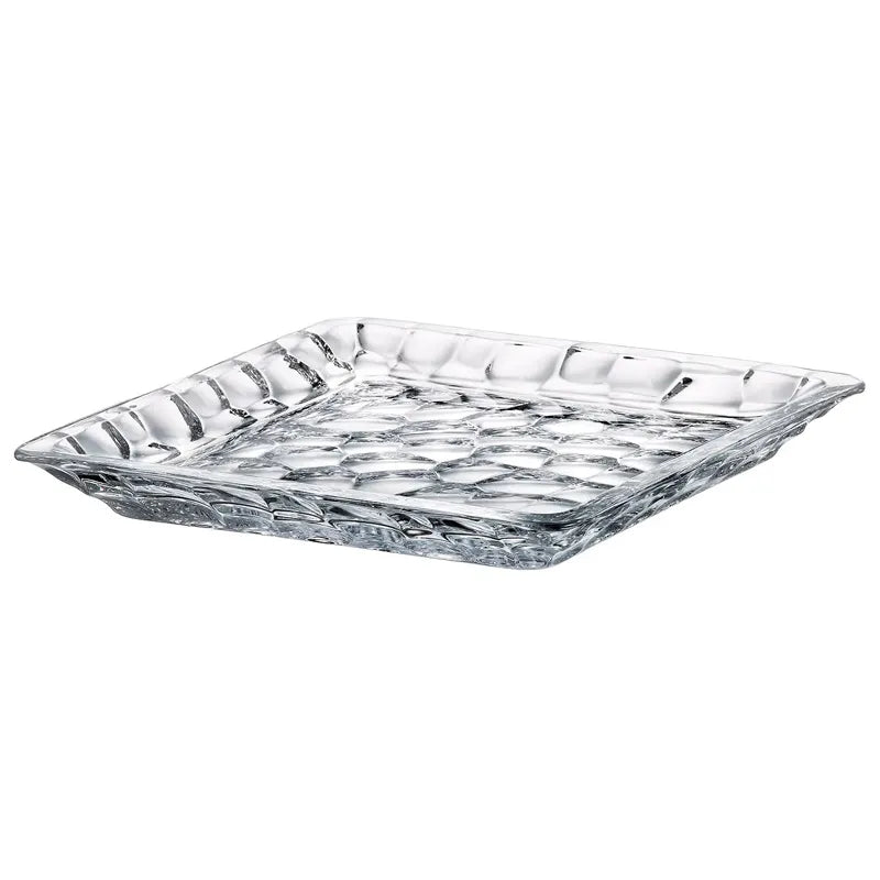 PLAT MARBLE COLLECTION 26CM -CRISTAL DE BOHEME