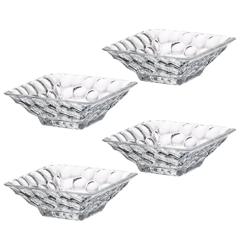 4X BOL MARBLE COLLECTION 11CM -CRISTAL DE BOHEME