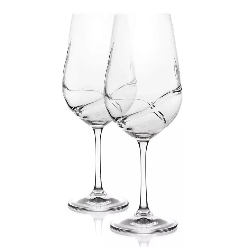 VERRE TURBULENCE 2X550ML- CRISTAL DE BOHEME