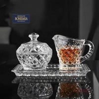 ENSEMBLE A SUCRE 3 PIÈCES DIAMANT COLLECTION - CRISTAL DE BOHEME