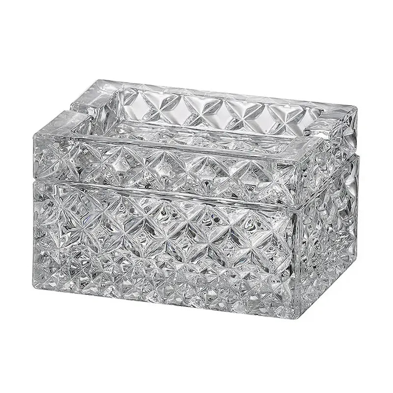 CENDRIER BONBONNIÈRE DIAMANT COLLECTION 12CM -CRISTAL DE BOHEME