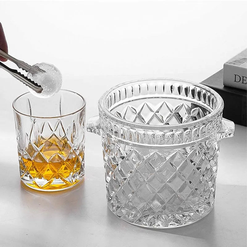 SEAU À GLACE DIAMANT COLLECTION  -CRISTAL DE BOHEME