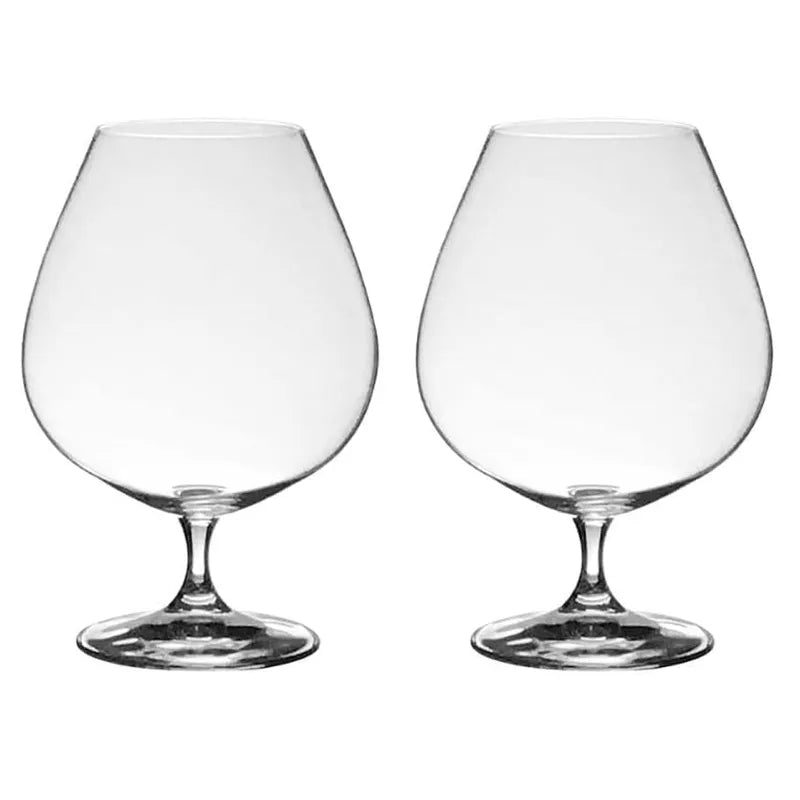 Verre a cognac brandy 2x875m vintage - Cristal Bohemia