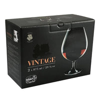 Verre a cognac brandy 2x875m vintage - Cristal Bohemia