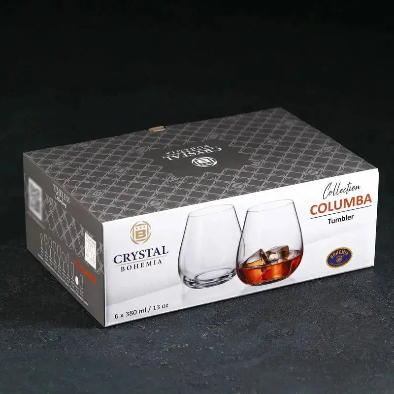 Verre columba tumbler 6X380ml - Cristal bohemia