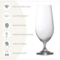 VERRE LARA 380ML SET X6 -CRISTAL DE BOHEME