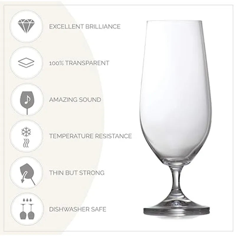 VERRE LARA 380ML SET X6 -CRISTAL DE BOHEME