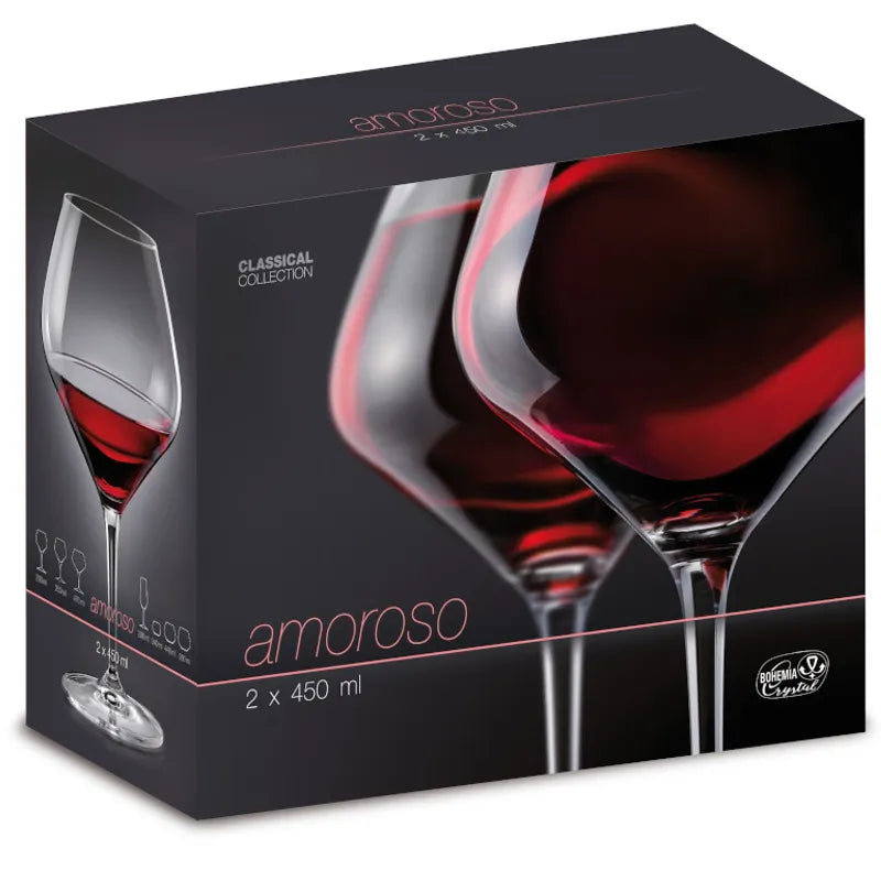 SET AMOROSO 5 PIÉCES -CRISTAL DE BOHEME