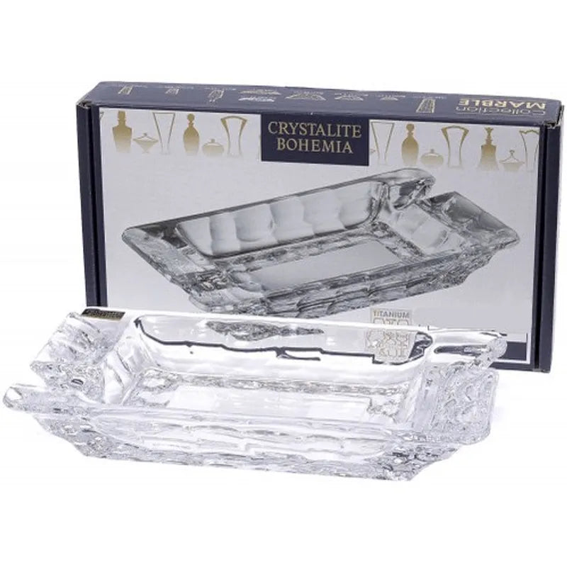 CENDRIER A CIGAR GM MARBLE COLLECTION-CRISTAL DE BOHEME