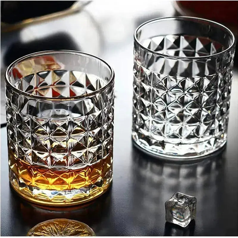 VERRE À WHISKY 6X275ML DIAMANT COLLECTION -CRISTAL DE BOHEME