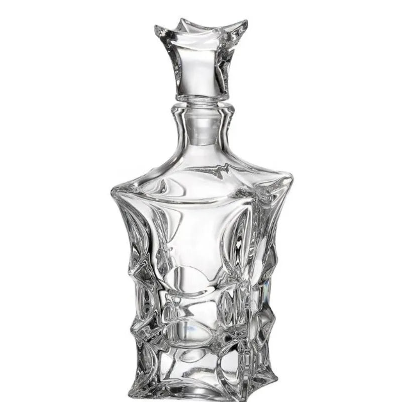 SET CARAFE ET 6 VERRES X LADY -CRISTAL DE BOHEME