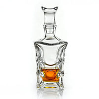SET CARAFE ET 6 VERRES X LADY -CRISTAL DE BOHEME