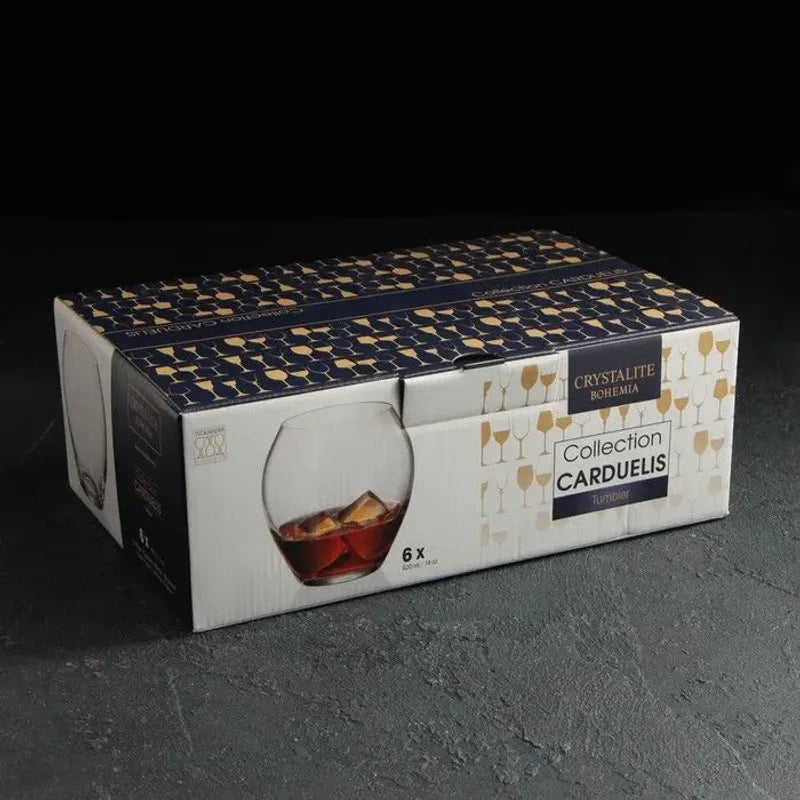 VERRE CARDUELIS COLLECTION 420ML -CRISTAL DE BOHEME