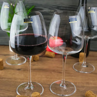 VERRE ANSER 6X610ML- CRISTAL DE BOHEME