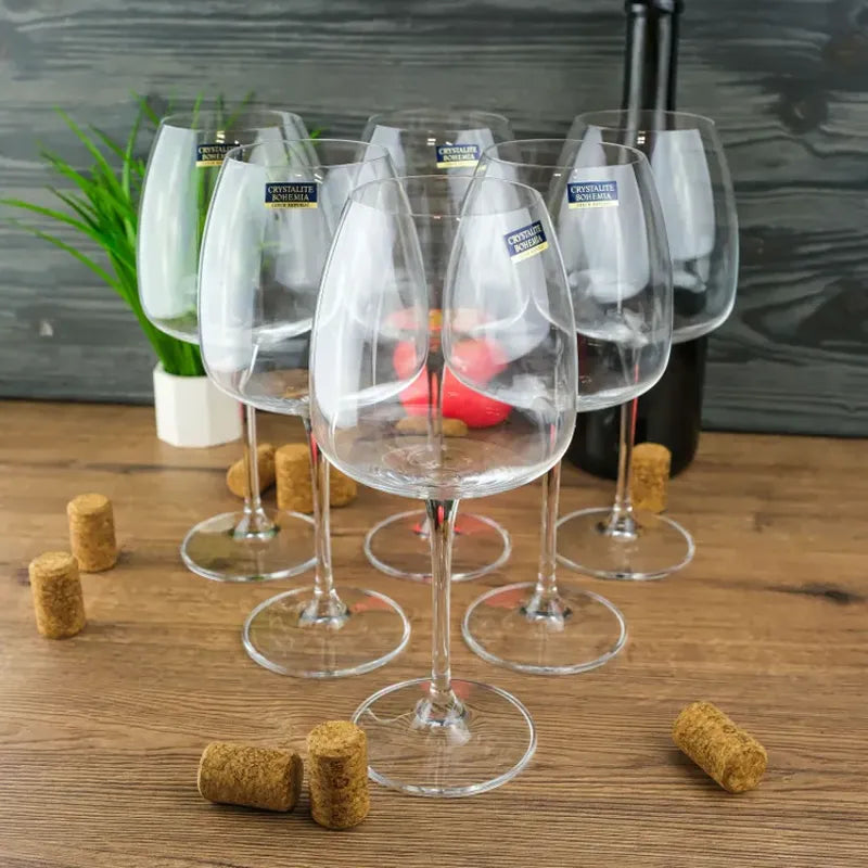 VERRE ANSER 6X610ML- CRISTAL DE BOHEME