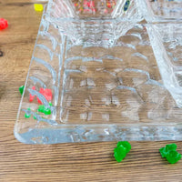 PLAT MARBLE COLLECTION 26CM -CRISTAL DE BOHEME