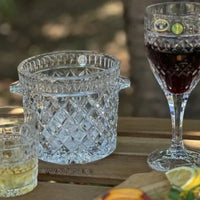 SEAU À GLACE DIAMANT COLLECTION  -CRISTAL DE BOHEME