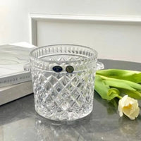 SEAU À GLACE DIAMANT COLLECTION  -CRISTAL DE BOHEME