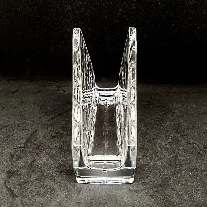 PORTE SERVIETTES DIAMANT COLLECTION  17CM- CRISTAL DE BOHEME