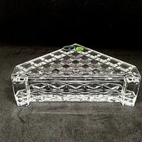 PORTE SERVIETTES DIAMANT COLLECTION  17CM- CRISTAL DE BOHEME