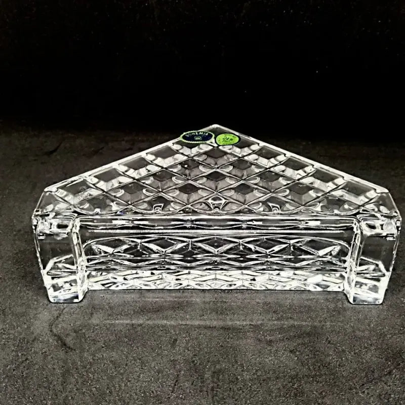 PORTE SERVIETTES DIAMANT COLLECTION  17CM- CRISTAL DE BOHEME