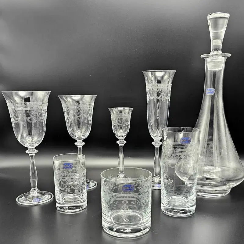 SERVICE ANGLIQUE CRISTAL DE BOHEME