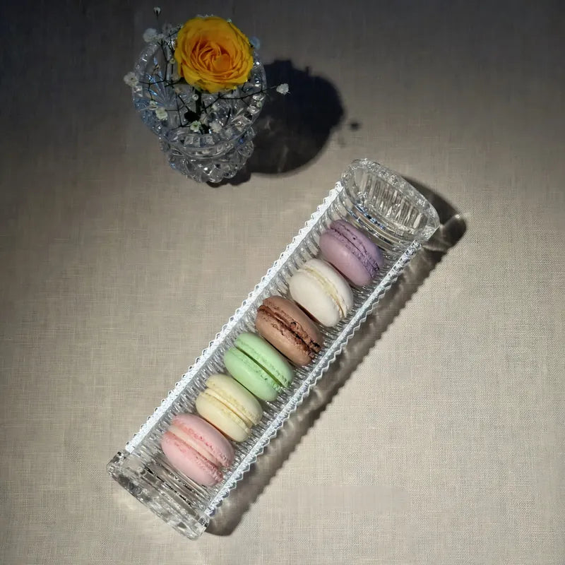 PRESENTOIR BISCUITS MACRONS - CRISTAL DE BOHÈME