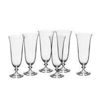 VERRE  ANGELA 6X360ML- CRISTAL DE BOHEME