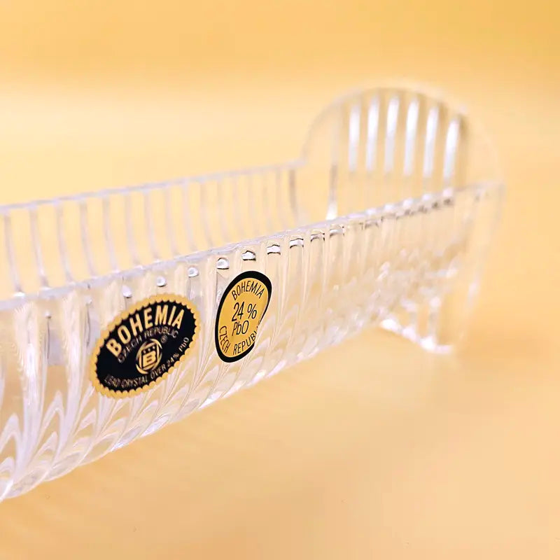 PRESENTOIR BISCUITS MACRONS - CRISTAL DE BOHÈME